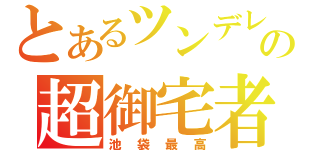 とあるツンデレの超御宅者（池袋最高）