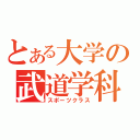 とある大学の武道学科（スポーツクラス）