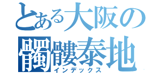 とある大阪の髑髏泰地（インデックス）
