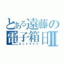 とある遠藤の電子箱日記Ⅱ（ネットライフ）