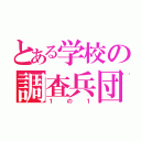 とある学校の調査兵団（１の１）