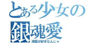 とある少女の銀魂愛（沖田が好きなんじゃ）