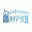 とある中学校の宿泊学習Ⅱ（トラベラー）