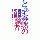 とある寡黙の性識者（ムッツリーニ）