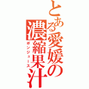 とある愛媛の濃縮果汁（ポンジュース）