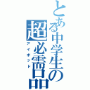 とある中学生の超必需品（アイポッド）