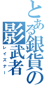 とある銀貨の影武者（レイズナー）