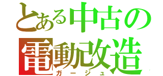 とある中古の電動改造（ガージュ）