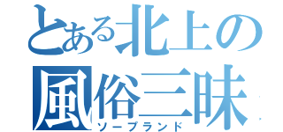 とある北上の風俗三昧（ソープランド）