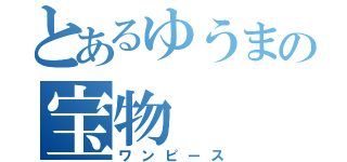 とあるゆうまの宝物（ワンピース）