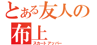 とある友人の布上（スカートアッパー）