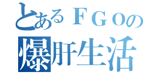 とあるＦＧＯの爆肝生活（）