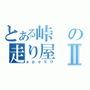 とある峠の走り屋Ⅱ（ａｐｅ５０）