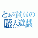 とある貧弱の廃人遊戯（ネットゲーマー）