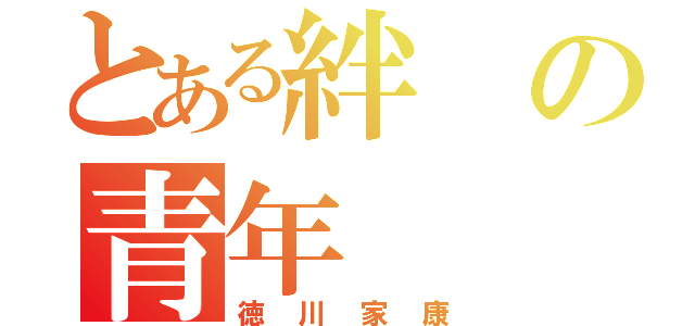 とある絆の青年（徳川家康）