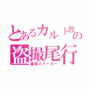 とあるカルト教の盗撮尾行（集団ストーカー）