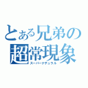 とある兄弟の超常現象（スーパーナチュラル）