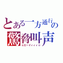 とある一方通行の驚脅叫声（☆エーイィィィ☆）