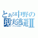 とある中野の現実逃避Ⅱ（〜アニメが恋人〜）