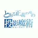 とある正義の味方の投影魔術（トレースオン）