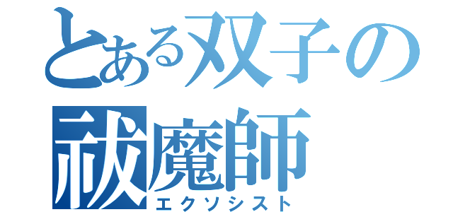 とある双子の祓魔師（エクソシスト）