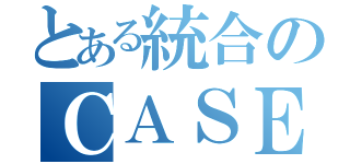 とある統合のＣＡＳＥ（）