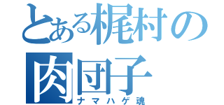 とある梶村の肉団子（ナマハゲ魂）