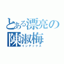 とある漂亮の陳淑梅（インデックス）