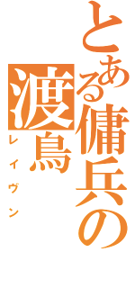 とある傭兵の渡鳥（レイヴン）