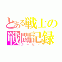 とある戦士の戦闘記録（カービィ）