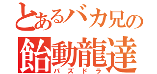 とあるバカ兄の飴動龍達（パズドラ）