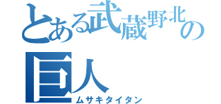 とある武蔵野北の巨人（ムサキタイタン）