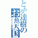 とある達樹のお魚天国（ブサイク男爵）