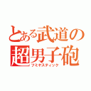 とある武道の超男子砲（フミヤスティック）