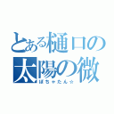 とある樋口の太陽の微笑（ぽちゃたん☆）