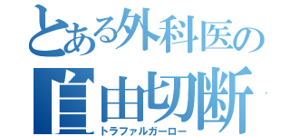 とある外科医の自由切断（トラファルガーロー）