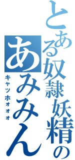 とある奴隷妖精のあみみん（キャッホォォォ）