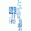 とある清风蜀黍の妹汁控（－ －咱真的是不基情的好孩子）