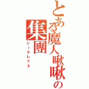 とある魔人啾啾の集團（シークレット）