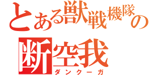 とある獣戦機隊の断空我（ダンクーガ）