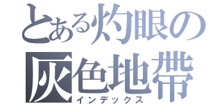 とある灼眼の灰色地帶（インデックス）