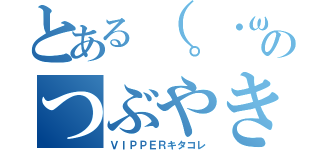 とある（。・ω・ｐ綾ｑのつぶやき（ＶＩＰＰＥＲキタコレ）