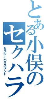 とある小俣のセクハラ（セクシーハラスメント）