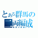 とある群馬の二両編成（東武小泉線）