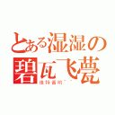 とある湿湿の碧瓦飞甍（维特酱哟~~）