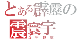 とある霹靂の震寰宇（兵甲龍痕）