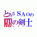 とあるＳＡＯの黒の剣士（キリト）