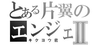 とある片翼のエンジェルⅡ（キクヨウ君）