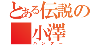 とある伝説の 小澤（ハンター）