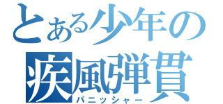 とある少年の疾風弾貫（パニッシャー）